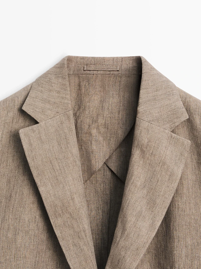 Veste de costume 100 % lin