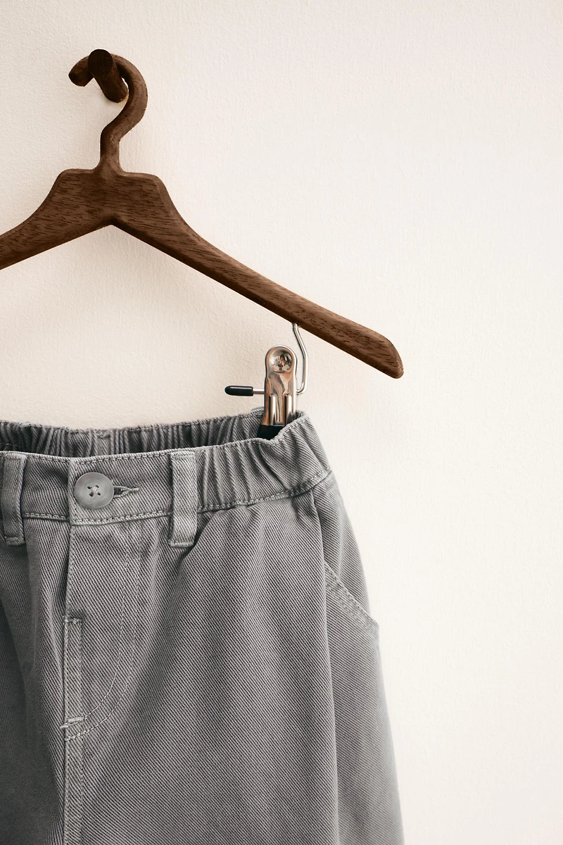 ZARA TIMELESS - WOOL BLEND TWILL BALLOON PANTS