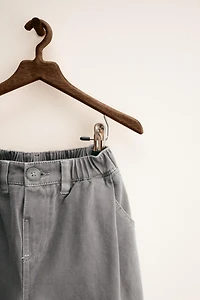 ZARA TIMELESS - WOOL BLEND TWILL BALLOON PANTS