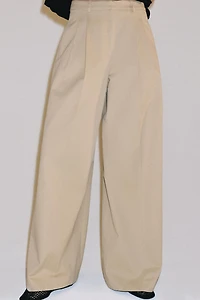 ZW COLLECTION PLEATED WIDE LEG PANTS