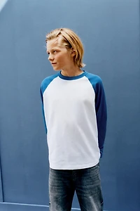 T-SHIRT À MANCHES RAGLAN