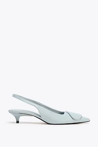 APPLIQUÉ SLINGBACK SHOES