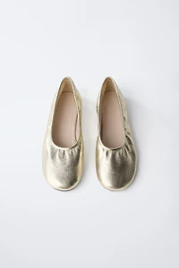 BALLERINES MÉTALLISÉES