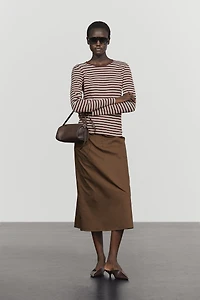 100% cotton striped T-shirt