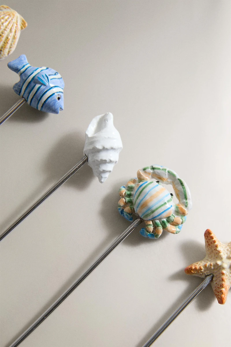PACK OF NAUTICAL APPETIZER PICKS (PACK OF 6)
