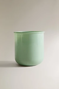 JADE GLASS TOOTHBRUSH HOLDER