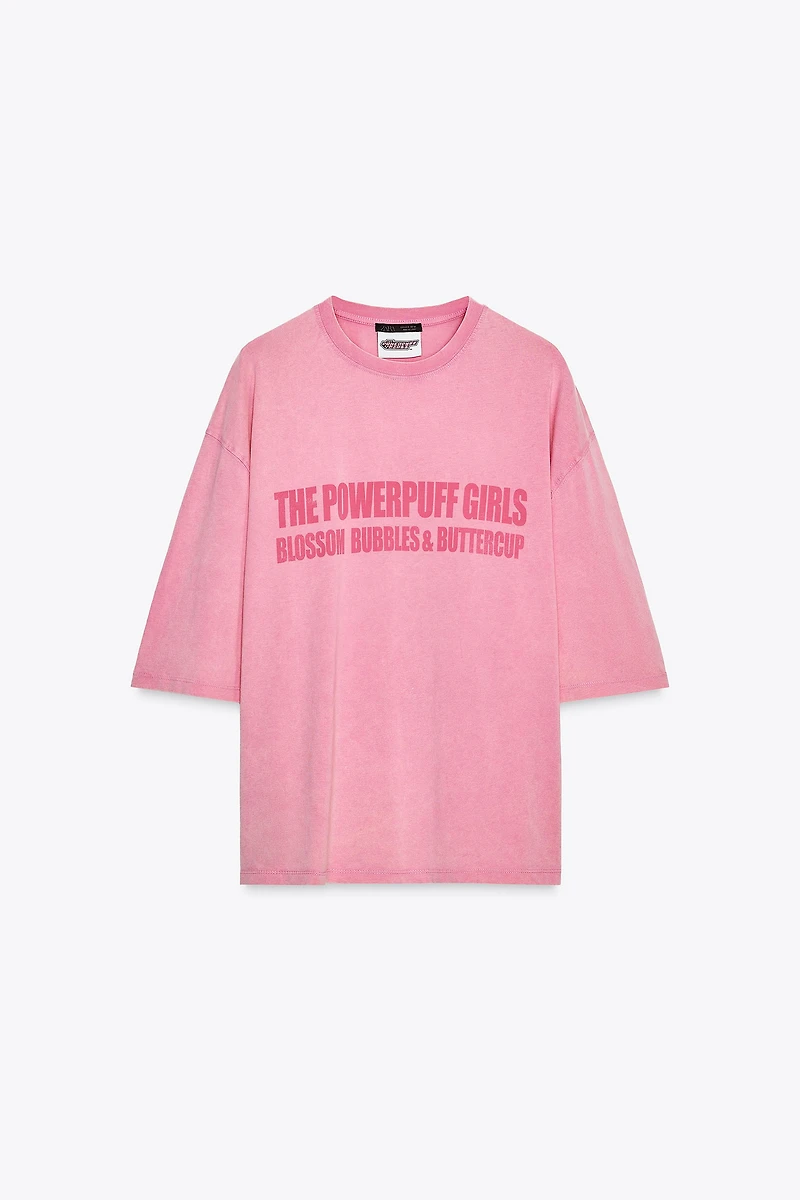 THE POWERPUFF GIRLS™ WASHED EFFECT T-SHIRT