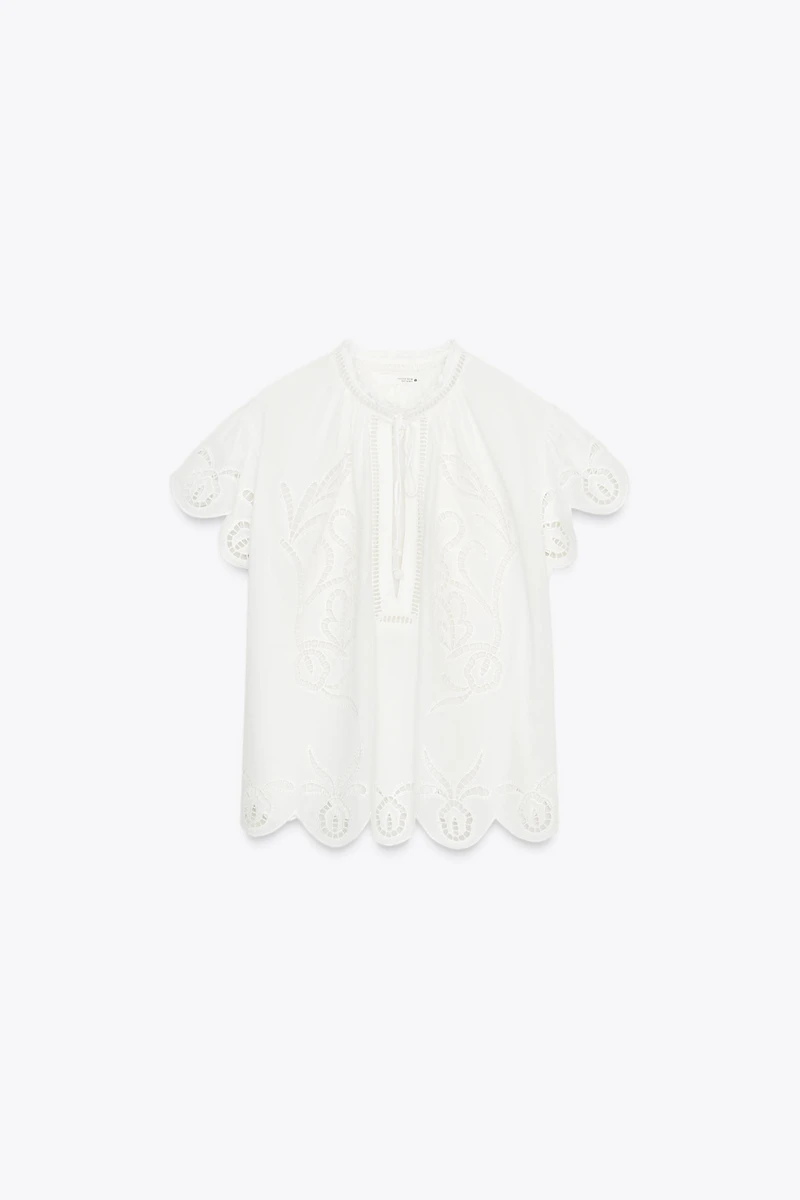 EMBROIDERED TOP ZW COLLECTION