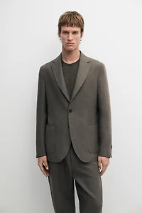 Veste de costume 100 % lin