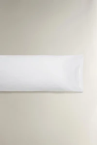 PERCALE COTTON PILLOWCASE WITH FLANGE (500 THREAD COUNT)