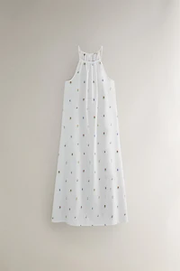 COTTON NIGHTGOWN WITH MINI FLOWERS
