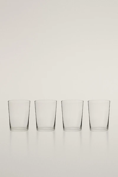 LOT VERRES RECYCLABLES HAUTS (LOT DE 4