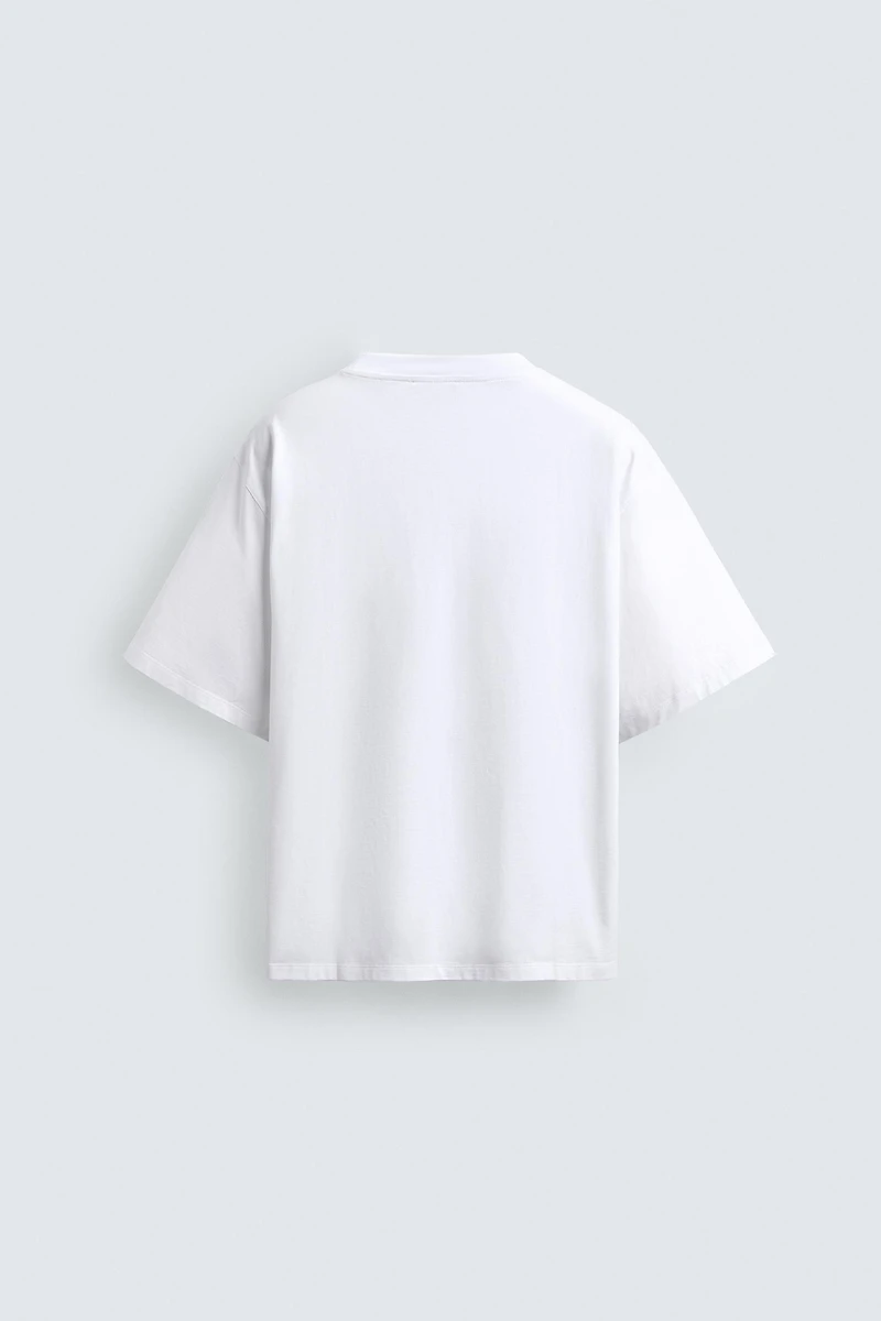 BOXY FIT LABEL T-SHIRT