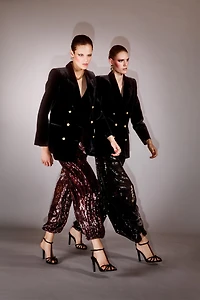 BLAZER EN VELOURS ZW COLLECTION LIMITED EDITION