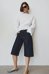 MID-RISE DENIM SHORTS ZW COLLECTION
