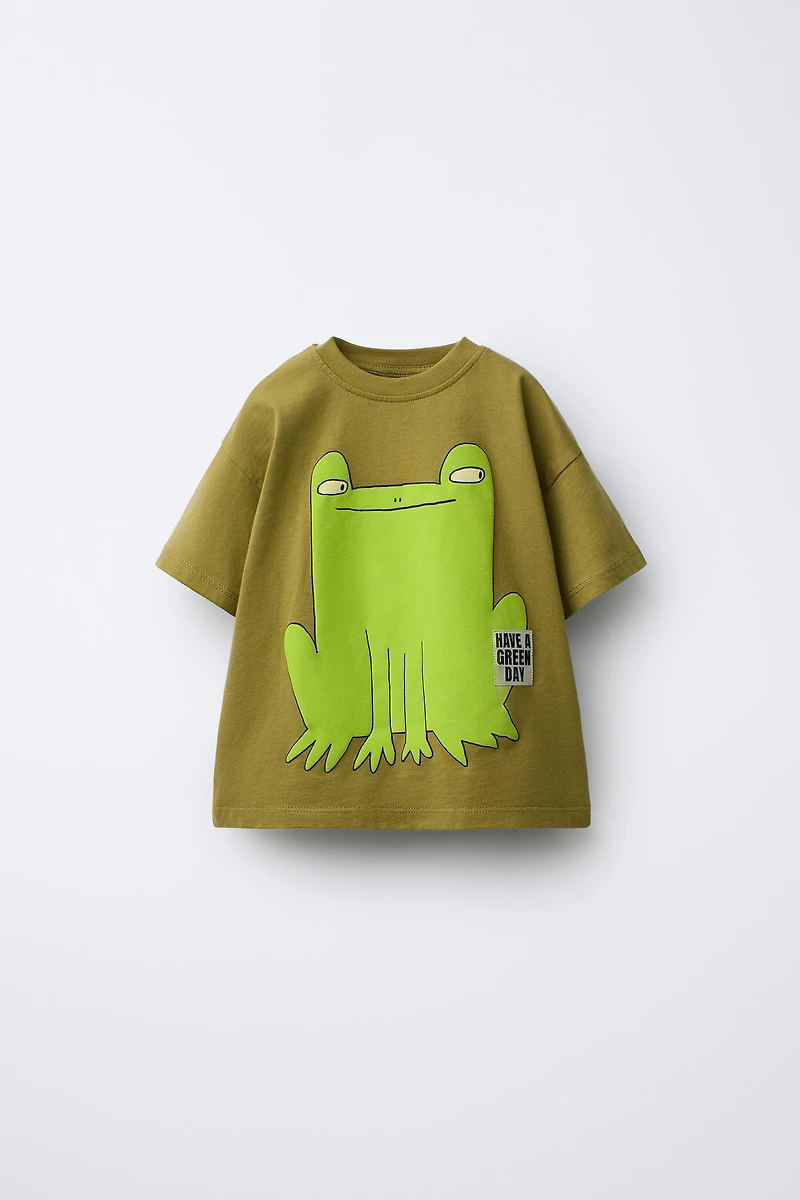 FROG PRINT T-SHIRT