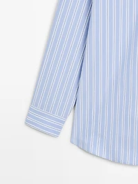 100% cotton striped shirt