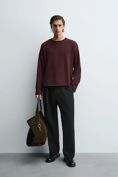 PULL STRUCTURÉ FINITIONS REVERS