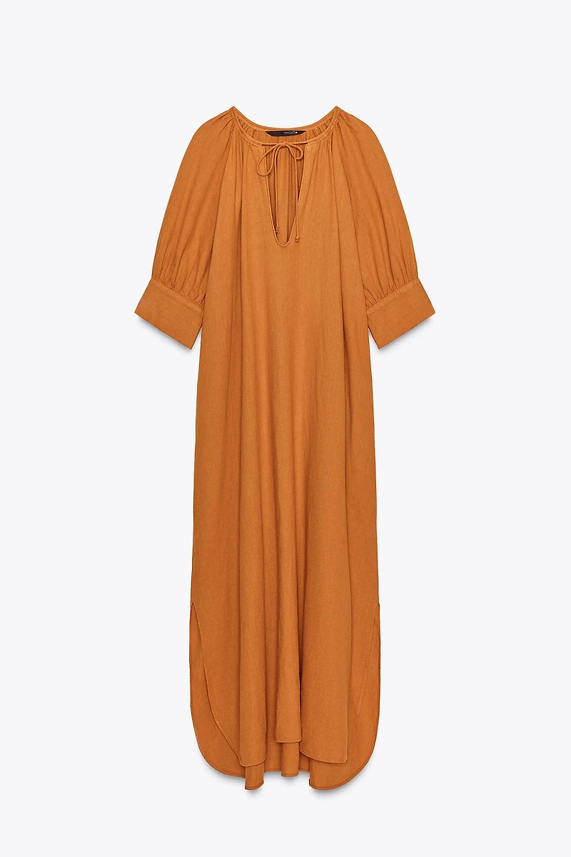 ZW COLLECTION LINEN TUNIC DRESS