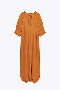 ZW COLLECTION LINEN TUNIC DRESS
