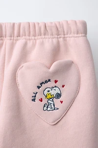 SNOOPY PEANUTS™ PLUSH JOGGER PANTS