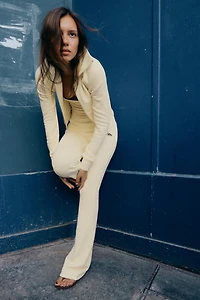 CONTRAST TRIM BODYSUIT