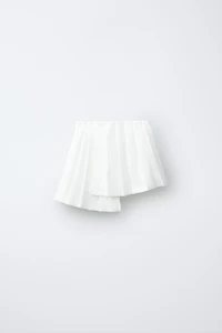 PENN © ASYMMETRIC PLEATED SKIRT