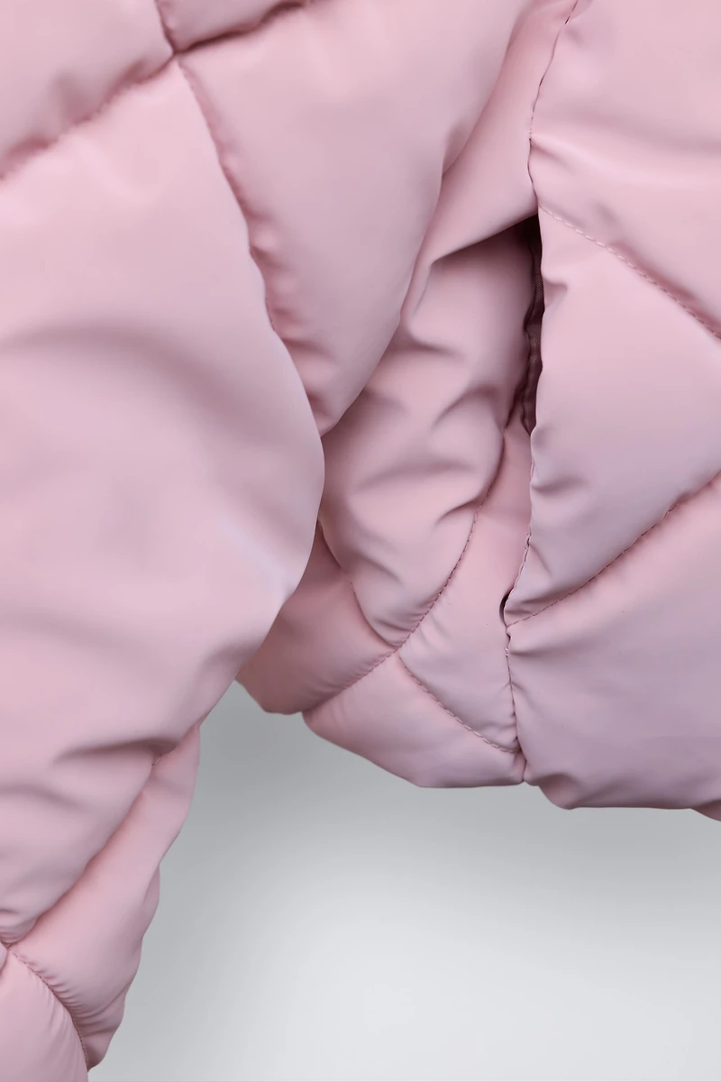 RUBBERIZED PUFFER JACKET
