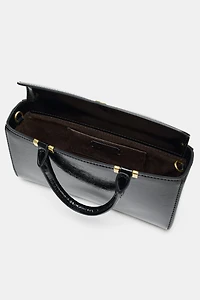 TEXTURED TOTE BAG