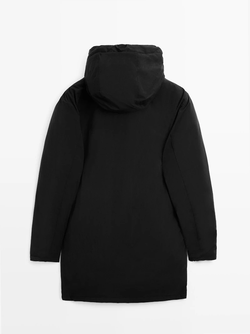 Parka matelassée déperlante à capuche