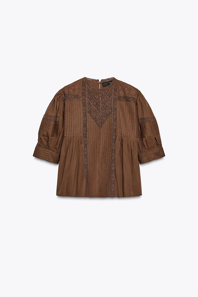 ZW COLLECTION LACE BLOUSE