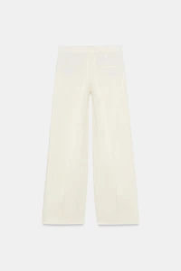 ZW COLLECTION WIDE-LEG PLEATED TROUSERS