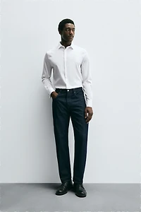 CHEMISE SLIM FIT BOUTONS DE MANCHETTE