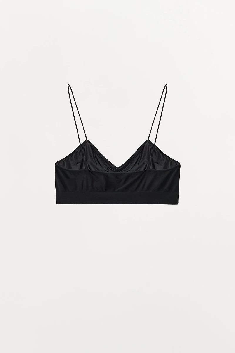 RUCHED DEMI BRA