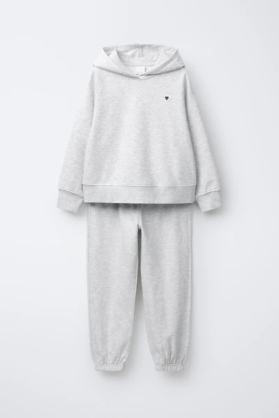 HEART HOODIE AND JOGGER PANTS SET