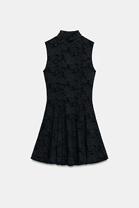 SHORT JACQUARD DRESS