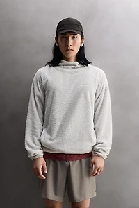 TEXTURED FLEECE HOODIE