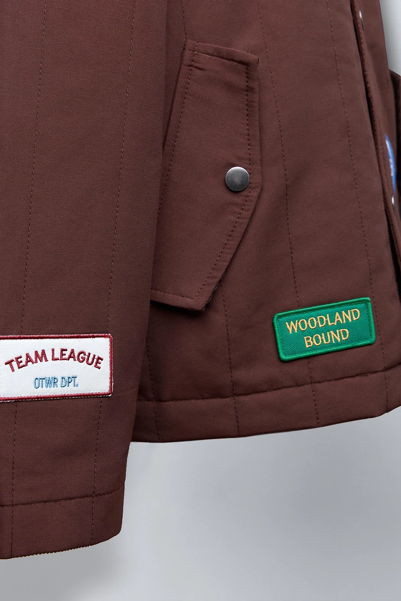 VESTE REMBOURRÉE PIÈCES