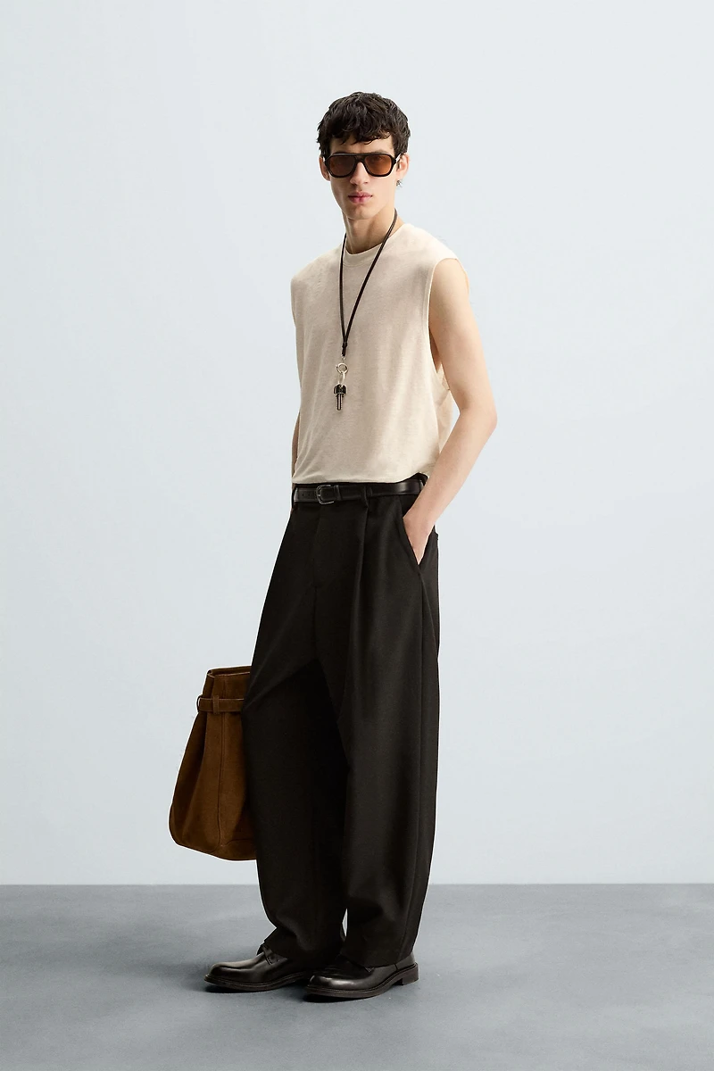 100% LINEN TANK TOP
