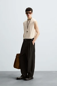 100% LINEN TANK TOP