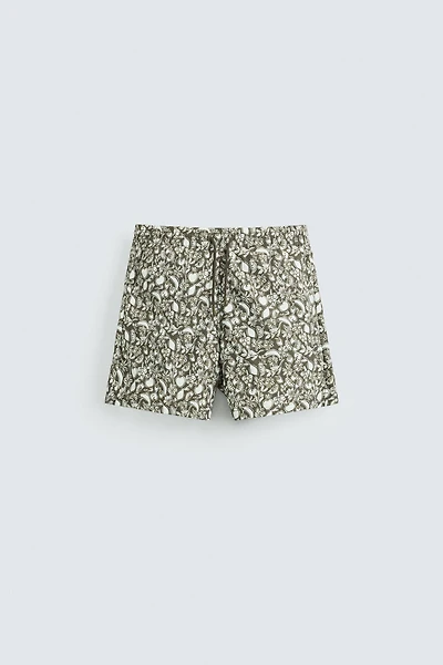 FRUIT PRINT MID-LENGTH SWIMSUIT