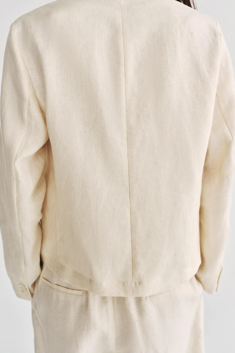 ZW COLLECTION 100% LINEN BLAZER