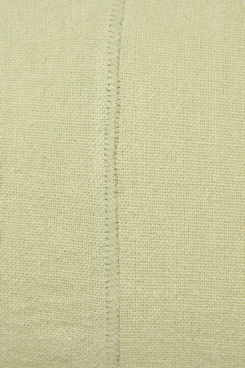 PLEATED THROW PILLOW COVER