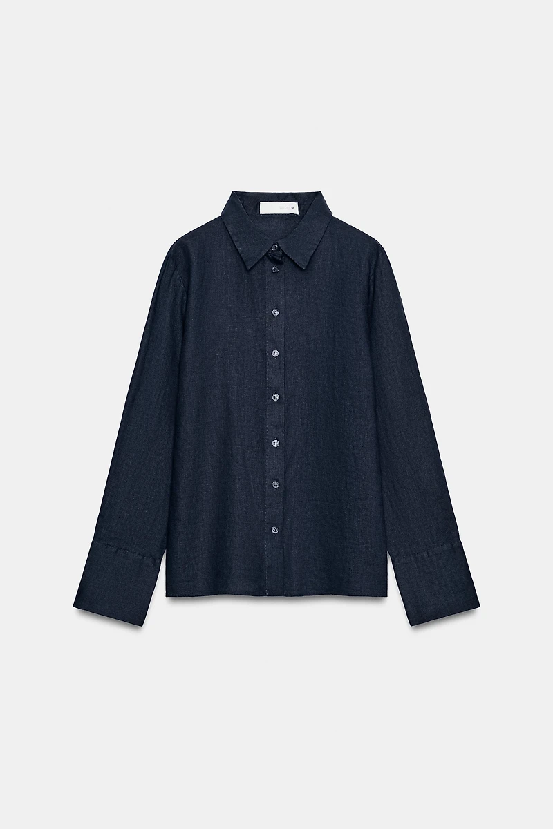 100% LINEN SHIRT ZW COLLECTION