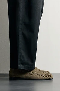 LEATHER PENNY LOAFERS
