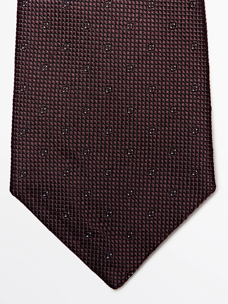 100% silk tie
