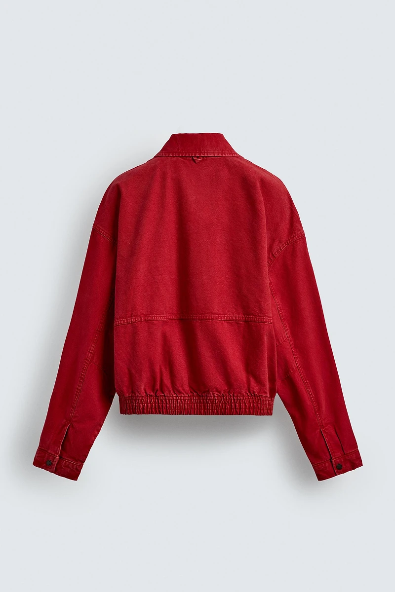 BOXY FIT PATCH JACKET