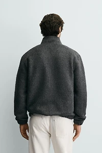 RELAXED FIT TEXTURED JACKET