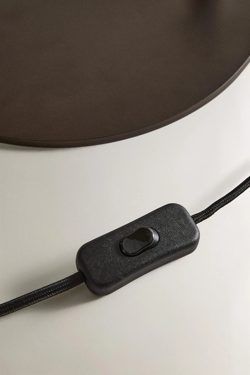 LAMPE DE TABLE BASE MÉTAL