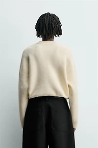 RELAXED FIT TEXTURED JUMPER